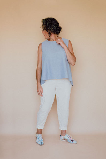 Darlow Pants Pattern - In The Folds - Simplifi Fabric