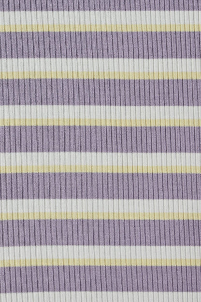 Derby TENCEL™ Modal Stripe Jersey - OEKO - TEX® - MeetMILK - Purple Haze - Simplifi Fabric