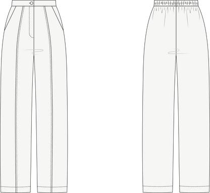 Diner Trouser PDF Pattern - Lydia Naomi - Simplifi Fabric