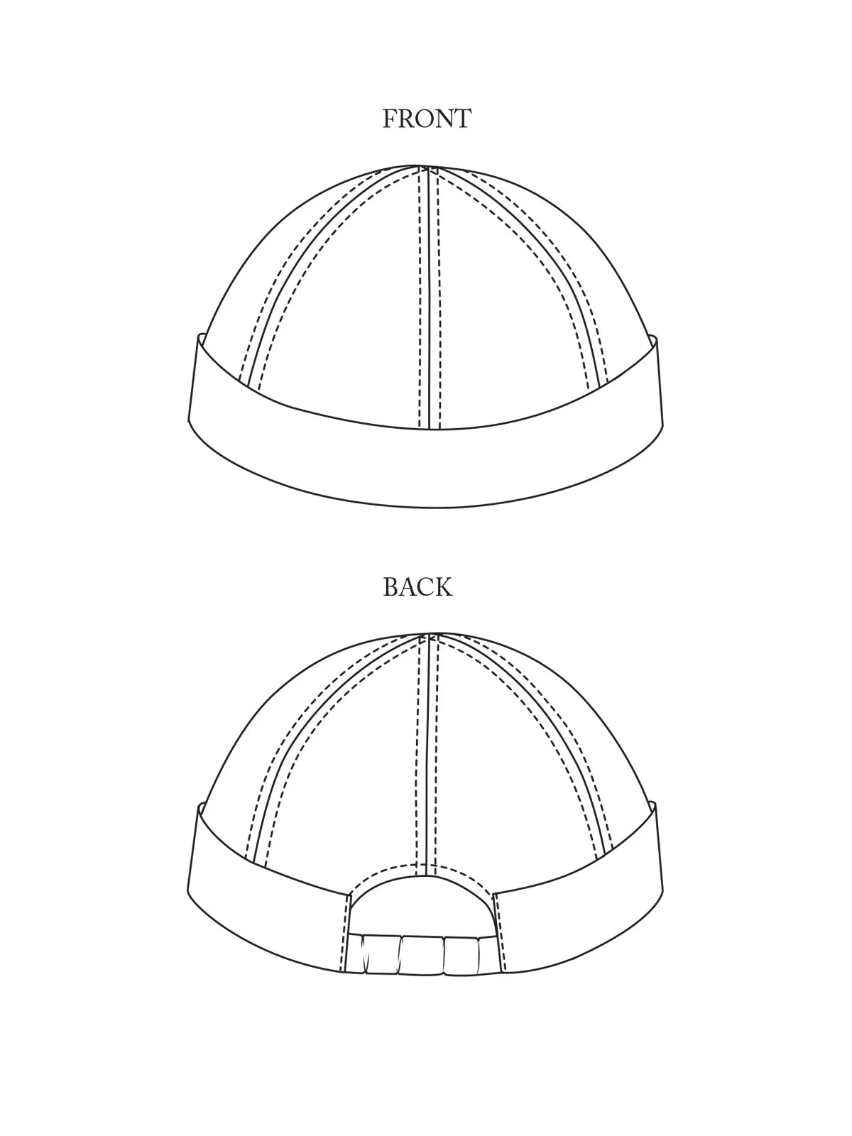 Docker's Beanie PDF Pattern - Merchant & Mills - Simplifi Fabric