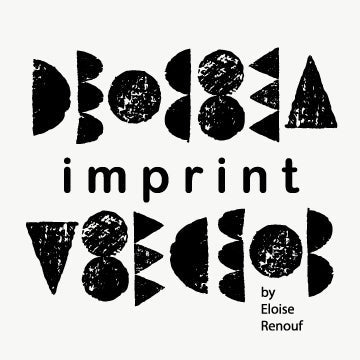 Domino - Black - Imprint - Eloise Renouf - Cloud 9 Fabrics - Poplin - Simplifi Fabric