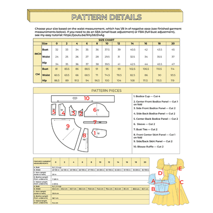 Dream Frock PDF Pattern - Lydia Naomi - Simplifi Fabric