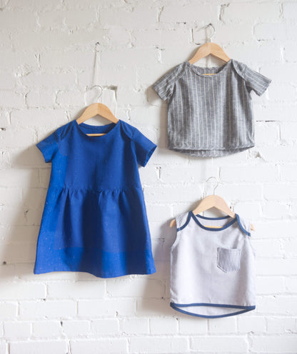 Apple Shirt Childrens Sewing Pattern - Fiona Hanna