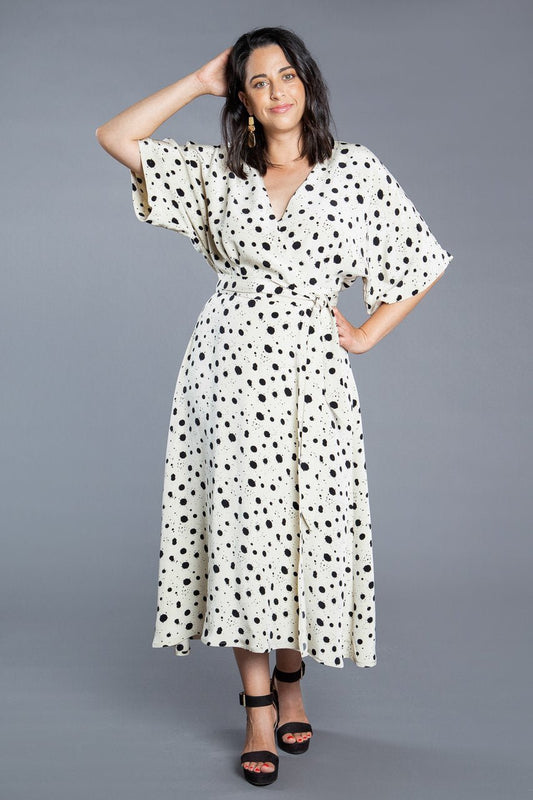 Elodie Wrap Dress Pattern - Closet Core Patterns - Simplifi Fabric