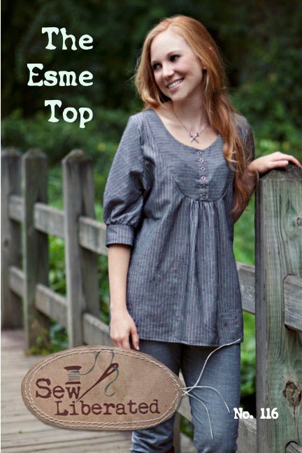 Esme Top Paper Pattern - Sew Liberated - Simplifi Fabric