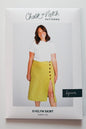 Evelyn High Waist Skirt Pattern - Chalk + Notch - Simplifi Fabric