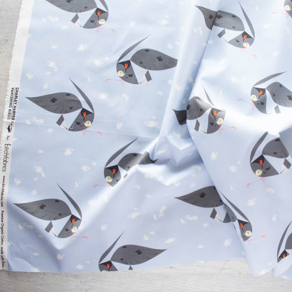 Everglade Kite - Charley Harper Vanishing Birds - Birch Fabrics - Poplin - Simplifi Fabric