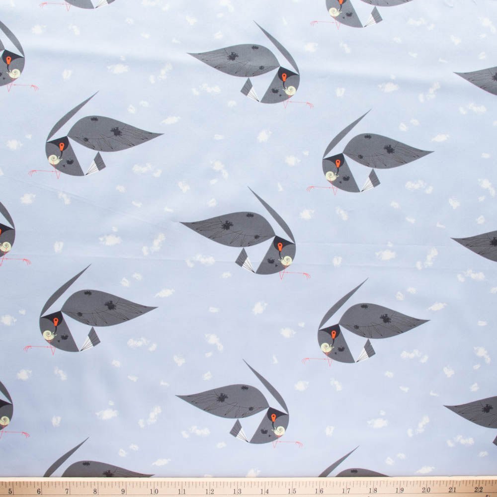 Everglade Kite - Charley Harper Vanishing Birds - Birch Fabrics - Poplin - Simplifi Fabric