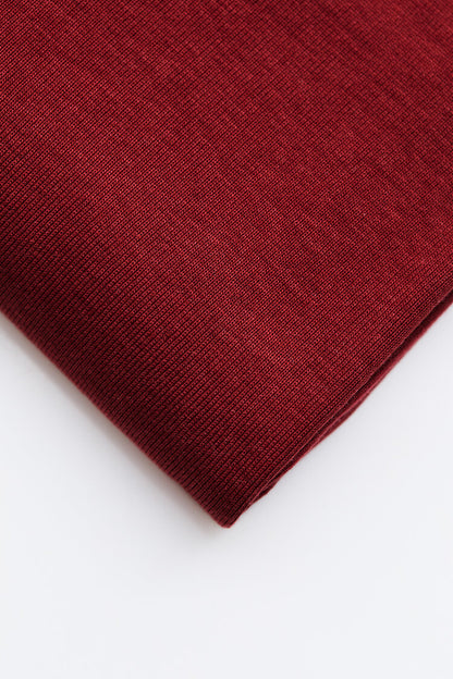 Fine 2x1 Rib Jersey TENCEL™ Lyocell Organic Cotton - OEKO-TEX® -  MeetMILK - Berry