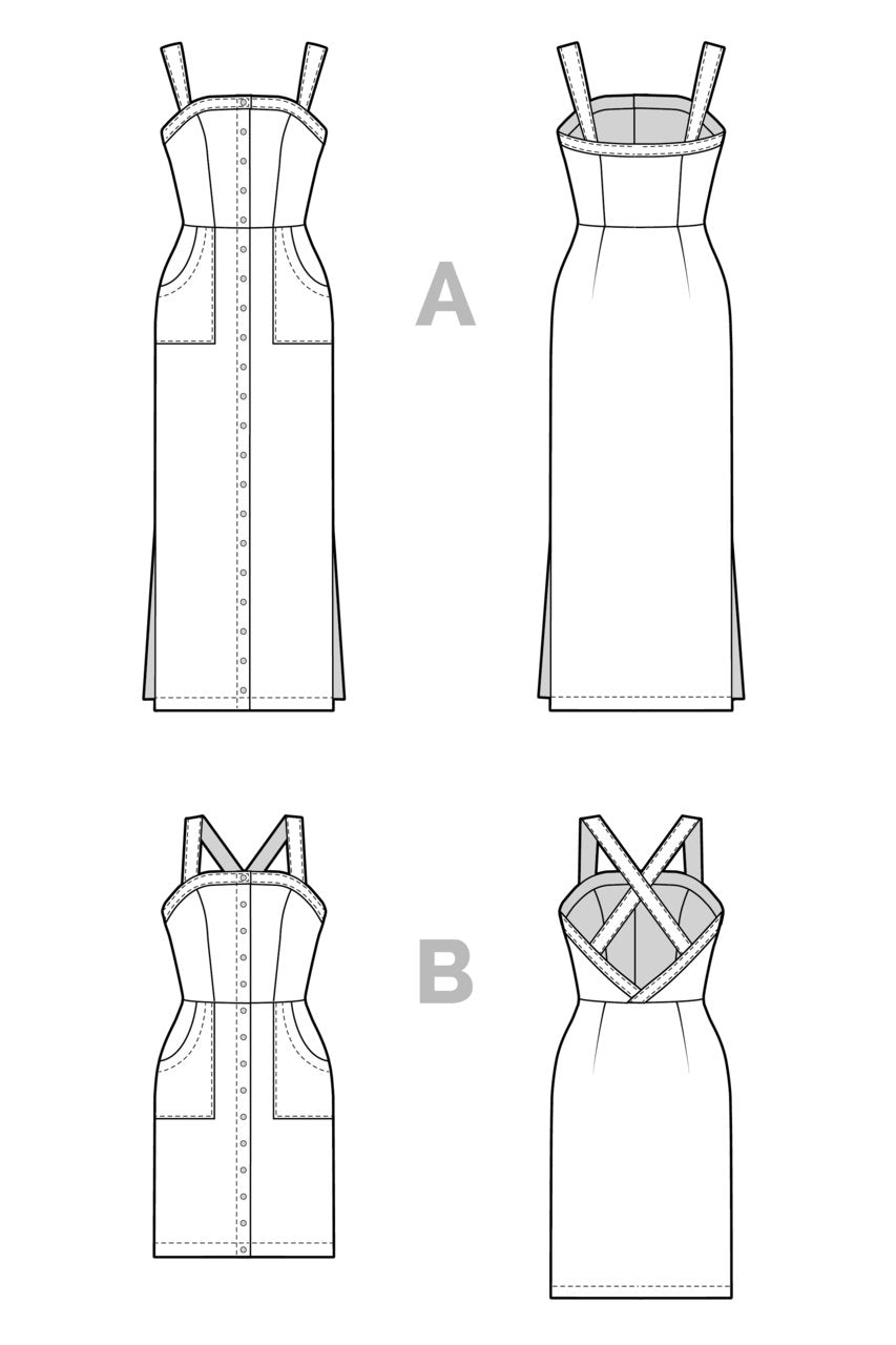 Fiona Sundress Pattern - Closet Core Patterns - Simplifi Fabric