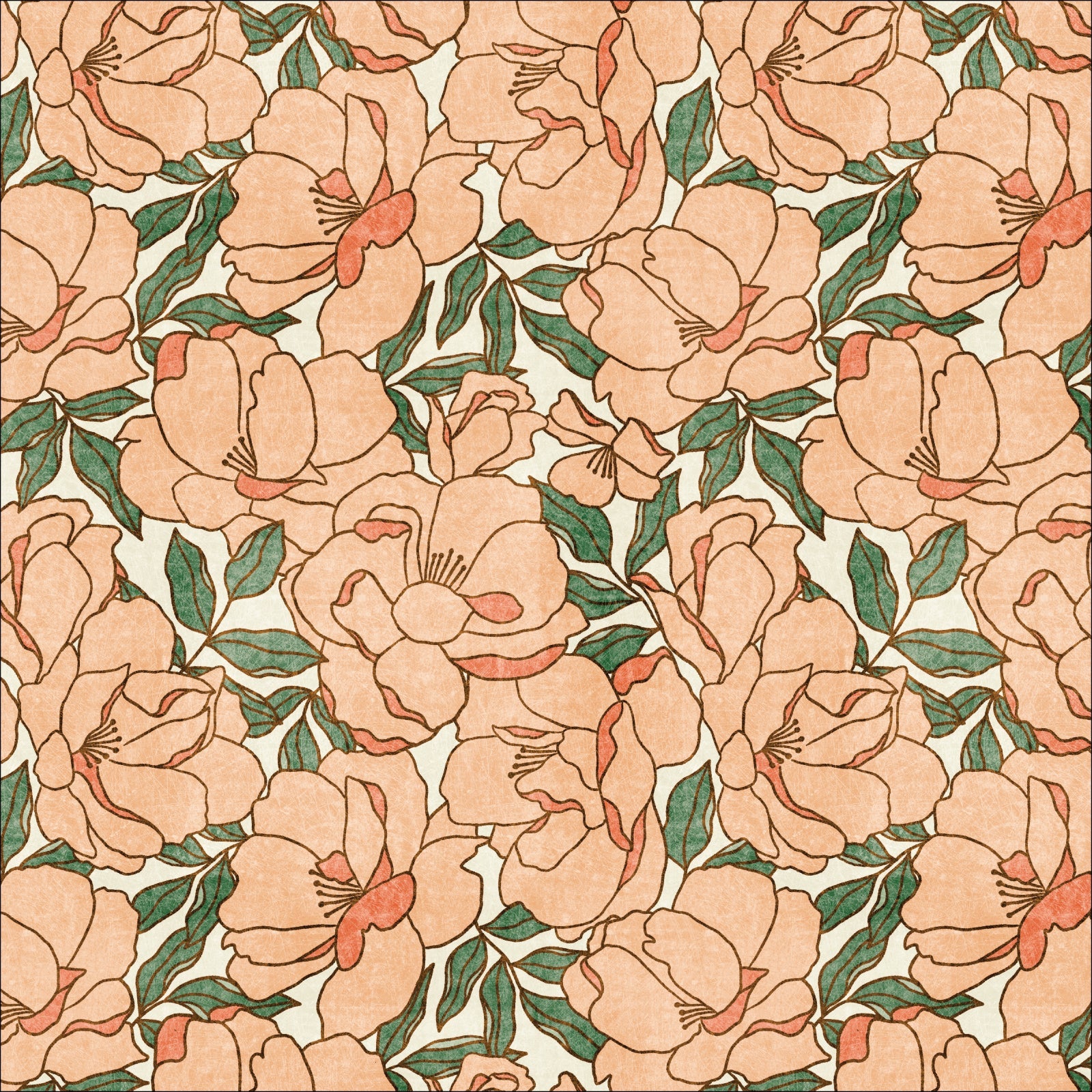 Floribunda - Rosy Deco - Amy MacCready - Cloud 9 Fabrics - Poplin - Simplifi Fabric