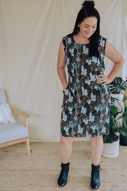 Frankie Shift Dress and Top - Paper Pattern - Sew to Grow - Simplifi Fabric