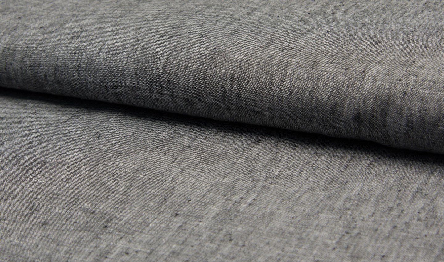 Georgio Linen - Dark Grey - Simplifi Fabric