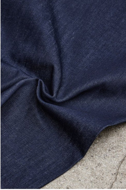 Geri Organic Cotton Raw Stretch Denim - European Import - Oeko - Tex® - Mind The Maker - Simplifi Fabric