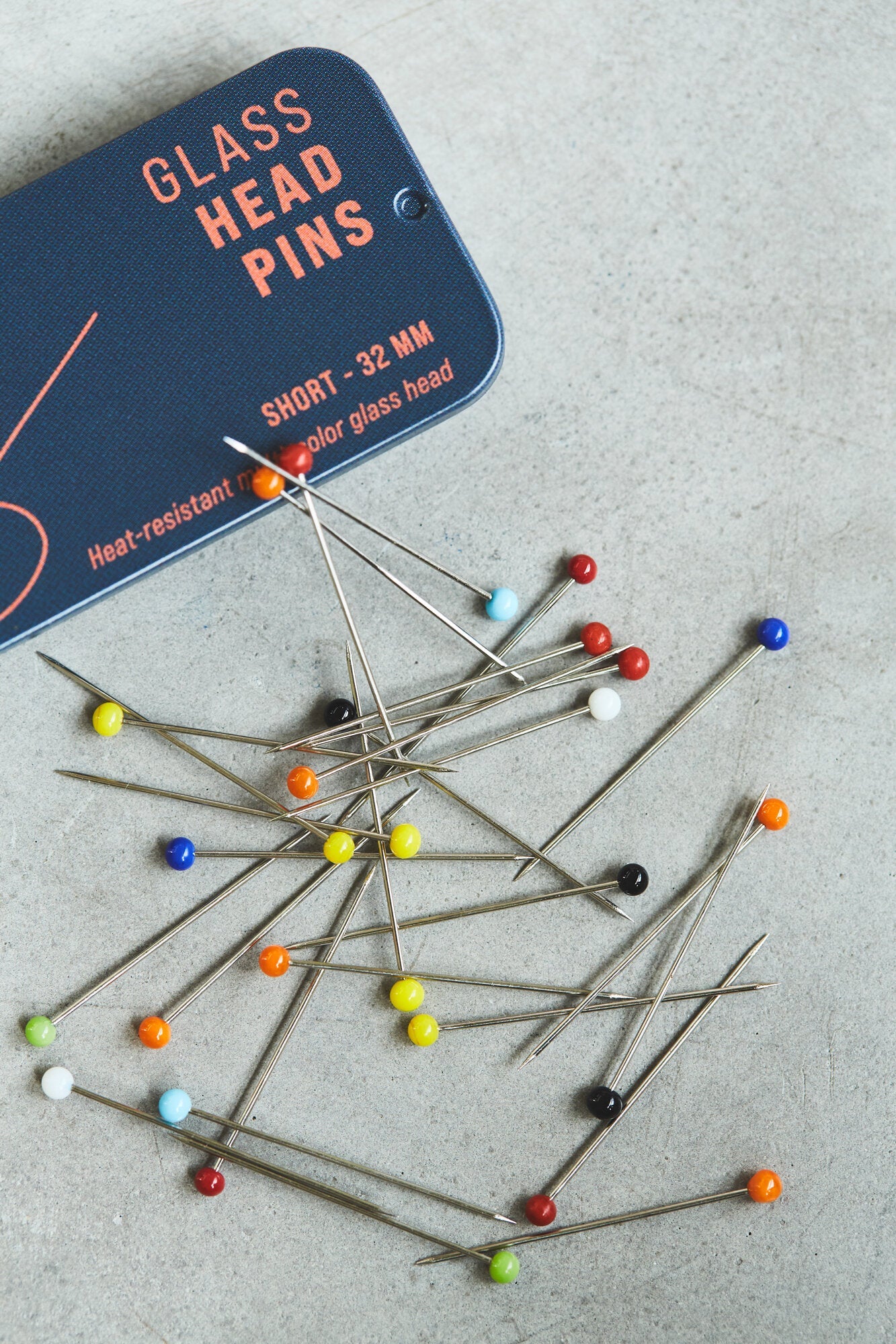 Glass Headed Pins 32mm - Sewply - Simplifi Fabric