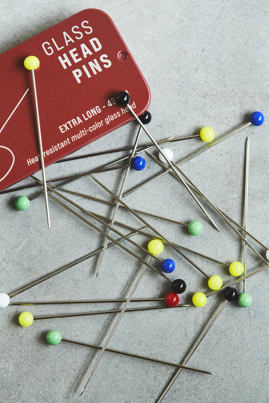 Glass Headed Pins 49mm - Sewply - Simplifi Fabric