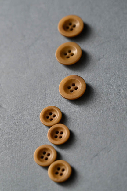 Gold - Corozo Button - Merchant & Mills - 14mm, 18mm, 20mm & 22mm - Simplifi Fabric