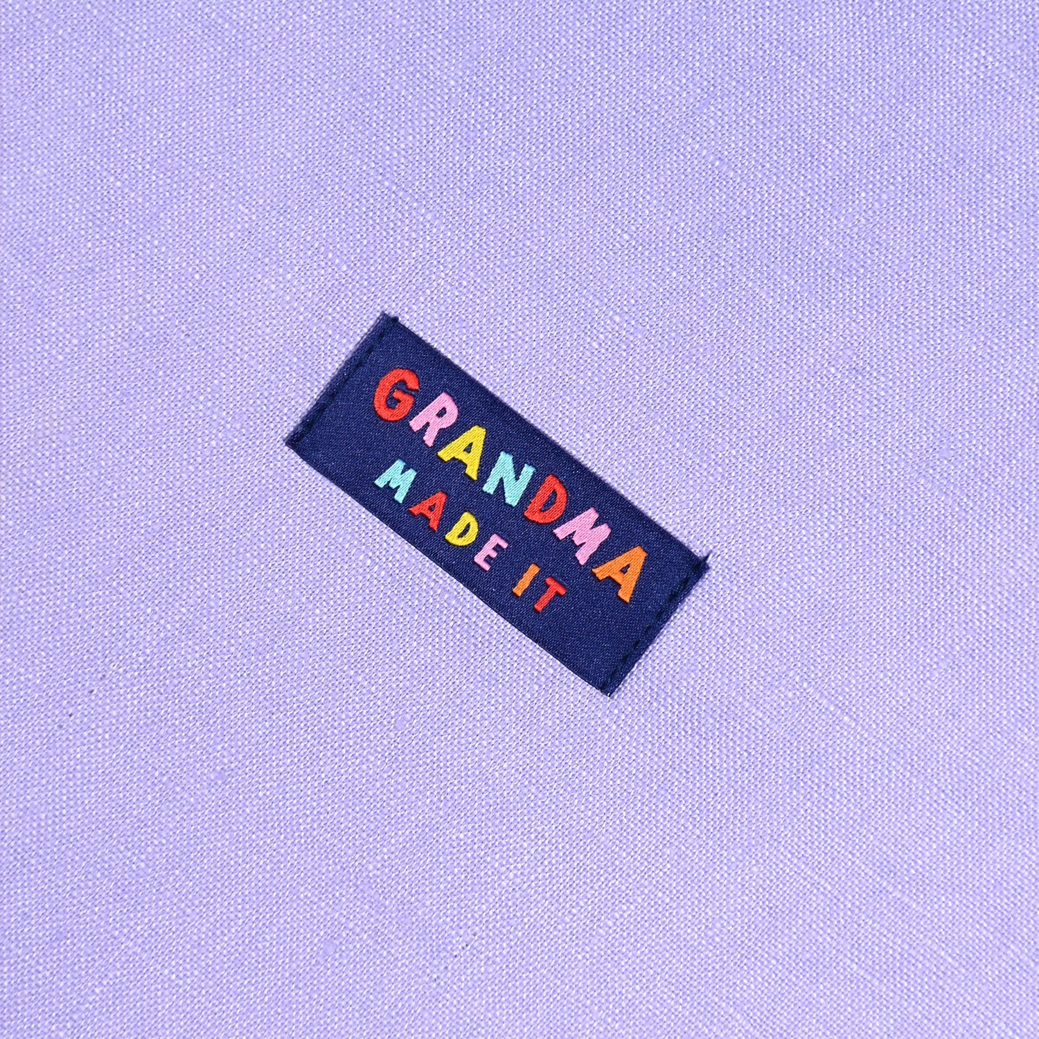 "Grandma Made It - Grandma Loves You!' " Woven Label Pack - Kylie And The Machine - Simplifi Fabric