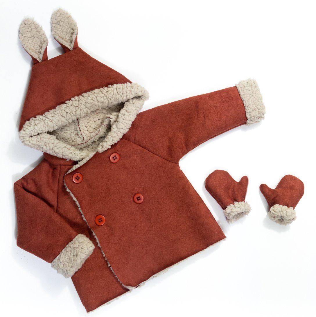 Grand'Ourse Cardigan & Jacket Sewing Pattern - Baby 6M/4Y - Ikatee - Simplifi Fabric