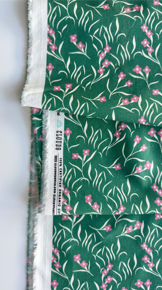 Grassland - Life Of Plants - Di Ujdi - Cloud 9 Fabrics - Poplin - Simplifi Fabric