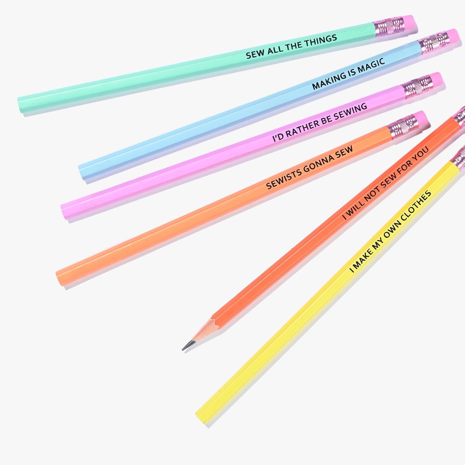 HB Pencils - 6 Pack - Kylie And The Machine - Simplifi Fabric