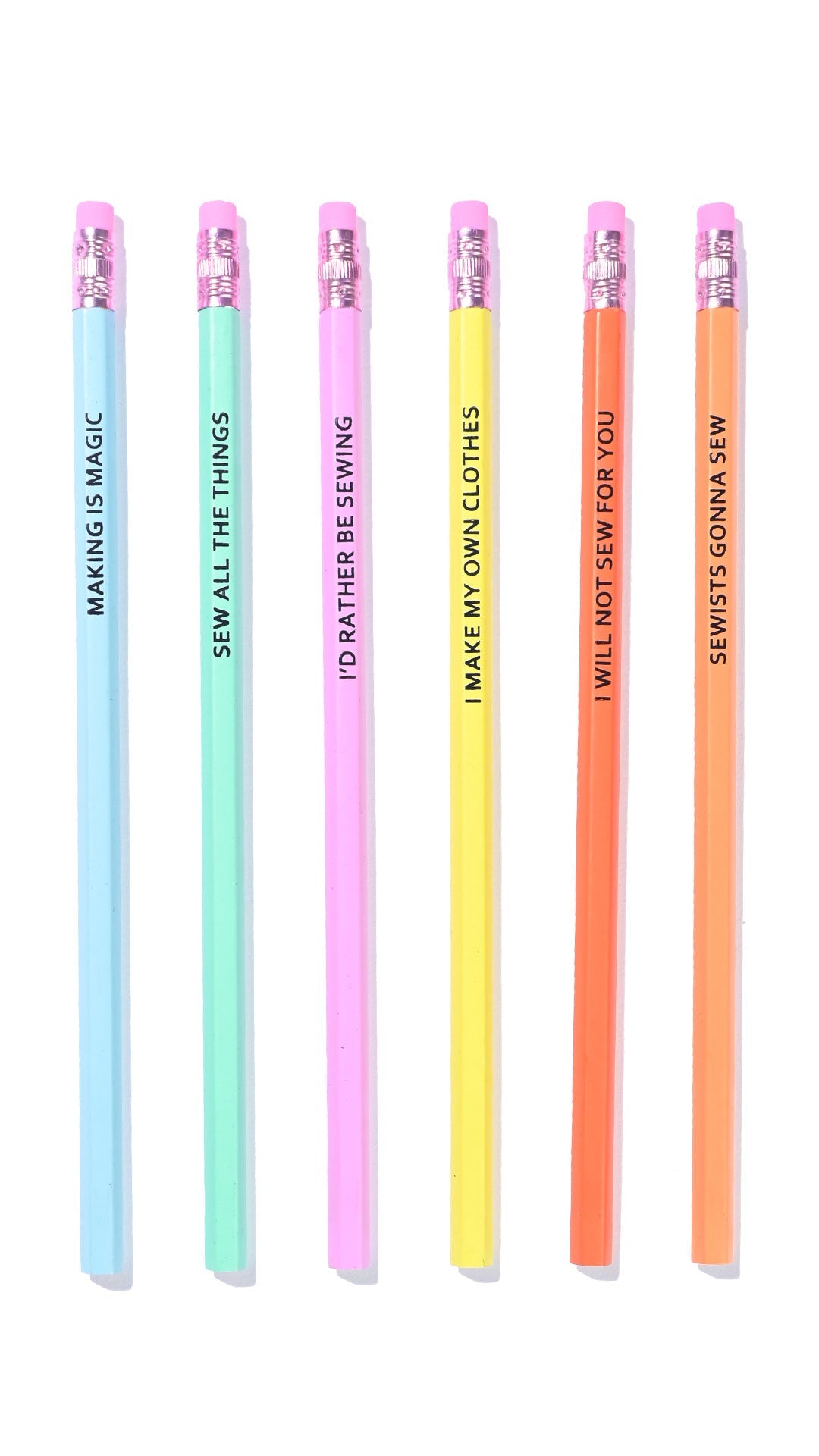 HB Pencils - 6 Pack - Kylie And The Machine - Simplifi Fabric