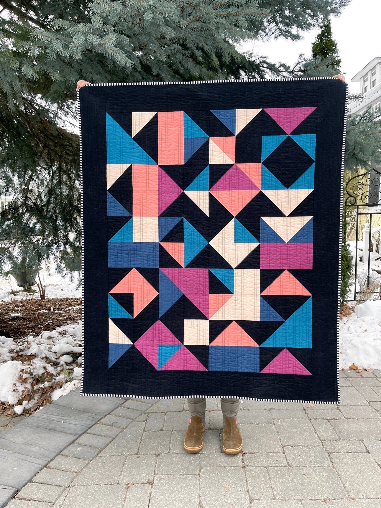 Home Street Paper Pattern - The Blanket Statement Quilt Co. - Simplifi Fabric