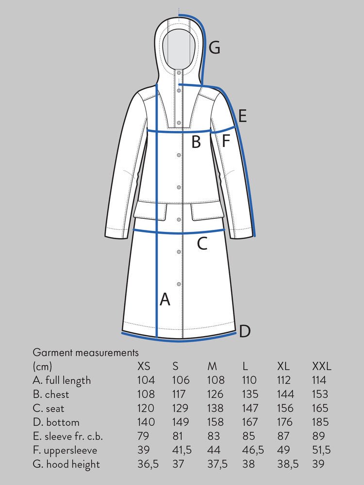 Hoodie Parka Pattern - The Assembly Line - Simplifi Fabric