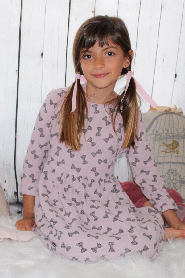 I am CASSIOPEE MINI - Oversized Dress Pattern (Girls 3 - 14Y) - I AM PATTERNS - Simplifi Fabric