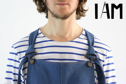 I am COLIBRI (Mens) - Classic Overalls Pattern - I AM PATTERNS - Simplifi Fabric