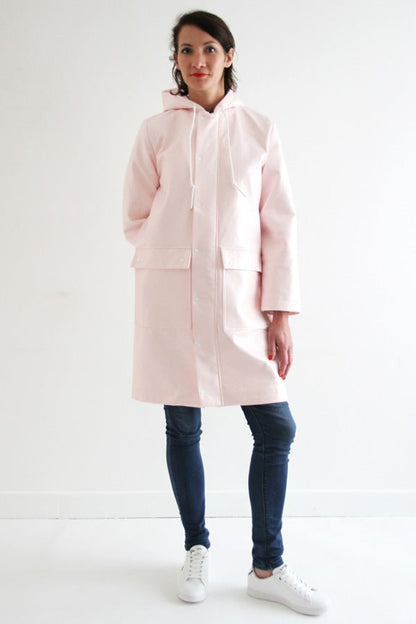 I am JACQUES (Ladies) - Classic Raincoat Pattern - I AM PATTERNS - Simplifi Fabric