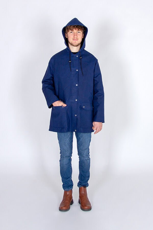 I am JACQUES (Mens) - Classic Raincoat Pattern - I AM PATTERNS - Simplifi Fabric