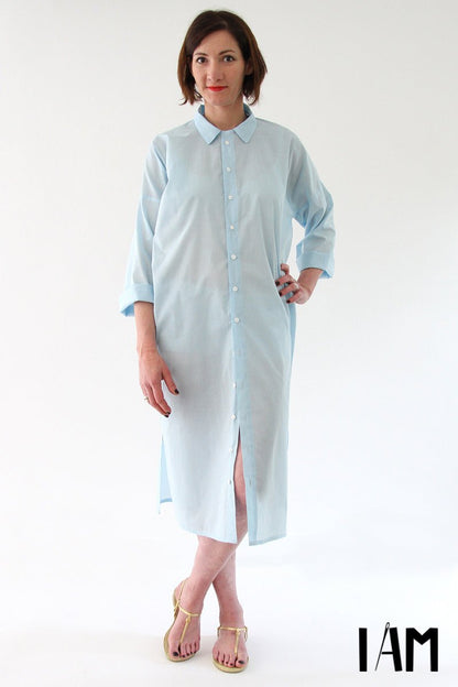 I am LUCIENNE - Shirt, Tunic + Dress Pattern - I AM PATTERNS - Simplifi Fabric