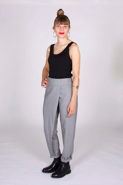 I am PANORAMIX - High - Waist Trouser Pattern - I AM PATTERNS - Simplifi Fabric