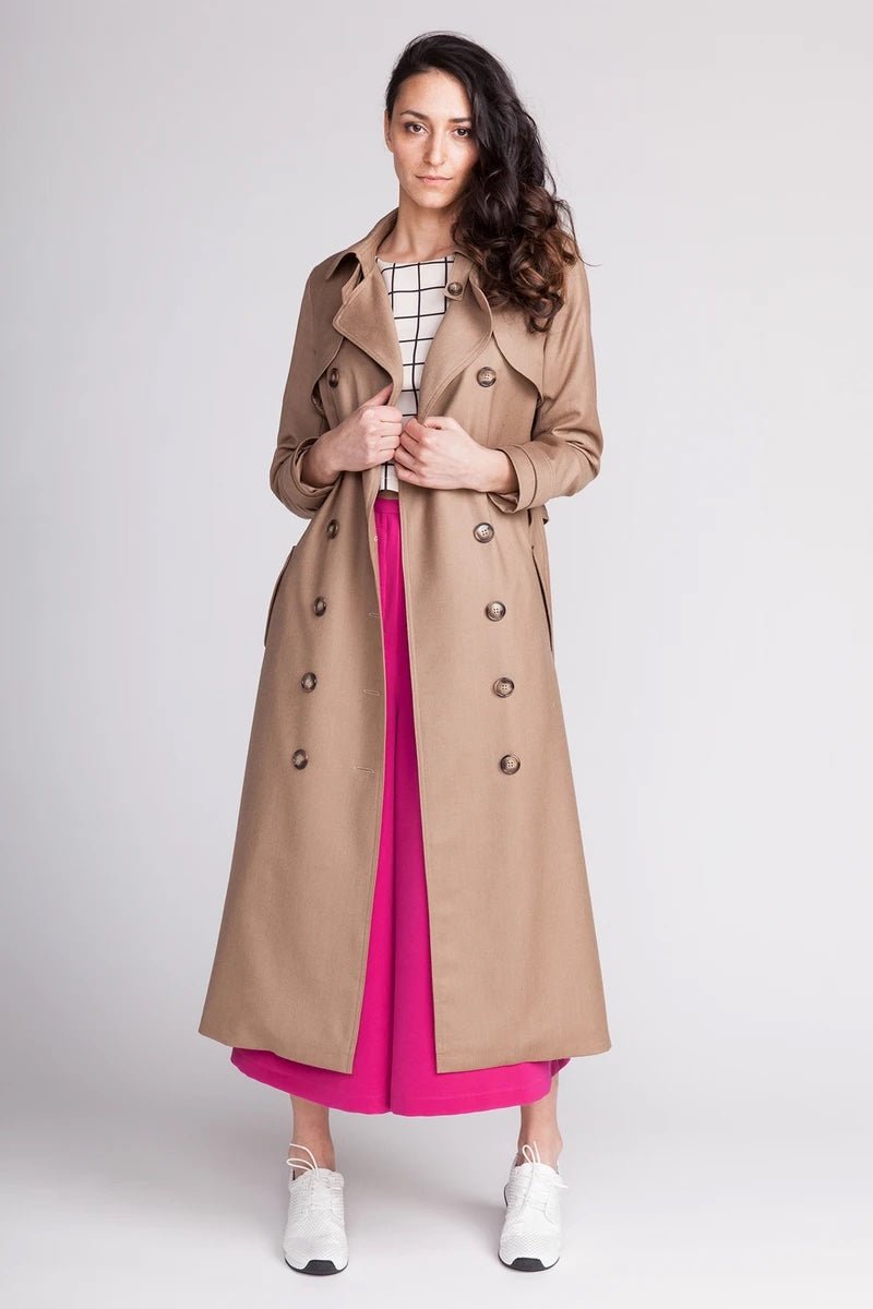 Isla Trench Coat - Named Clothing - Sewing Pattern - Simplifi Fabric