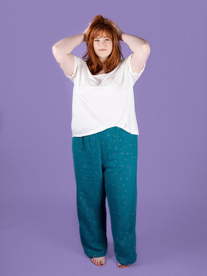 Jaimie Pajama Bottoms / Shorts Pattern - Tilly And The Buttons - Simplifi Fabric