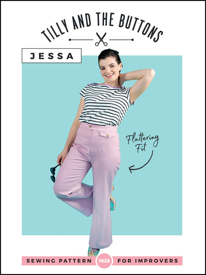 Jessa Trousers / Shorts Pattern - Tilly And The Buttons - Simplifi Fabric