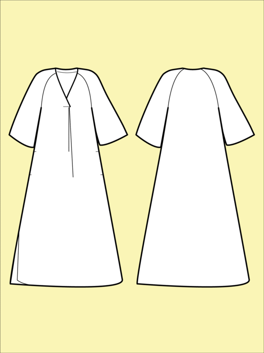 Kaftan Dress Pattern - The Assembly Line - Simplifi Fabric