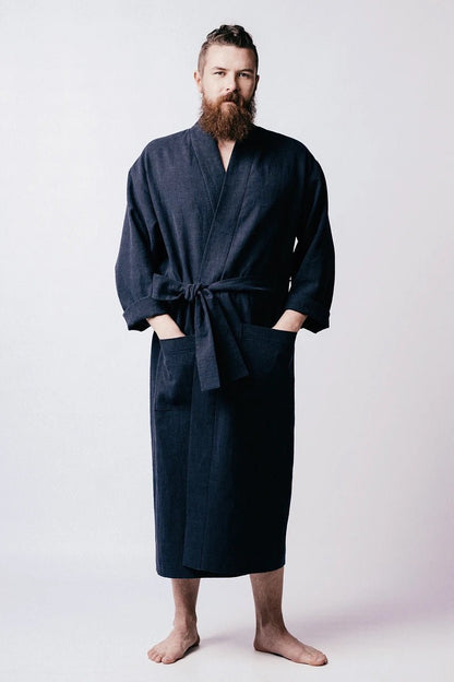 Lahja Unisex Dressing Gown / Robe - Named Clothing - Sewing Pattern - Simplifi Fabric