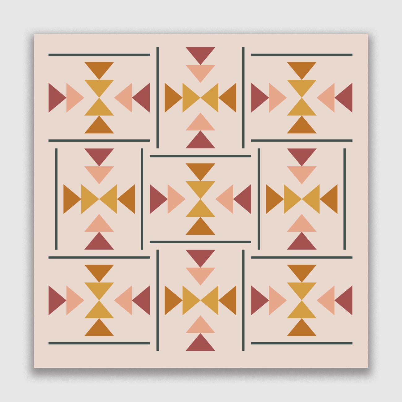 Landmark Paper Pattern - The Blanket Statement Quilt Co. - Simplifi Fabric