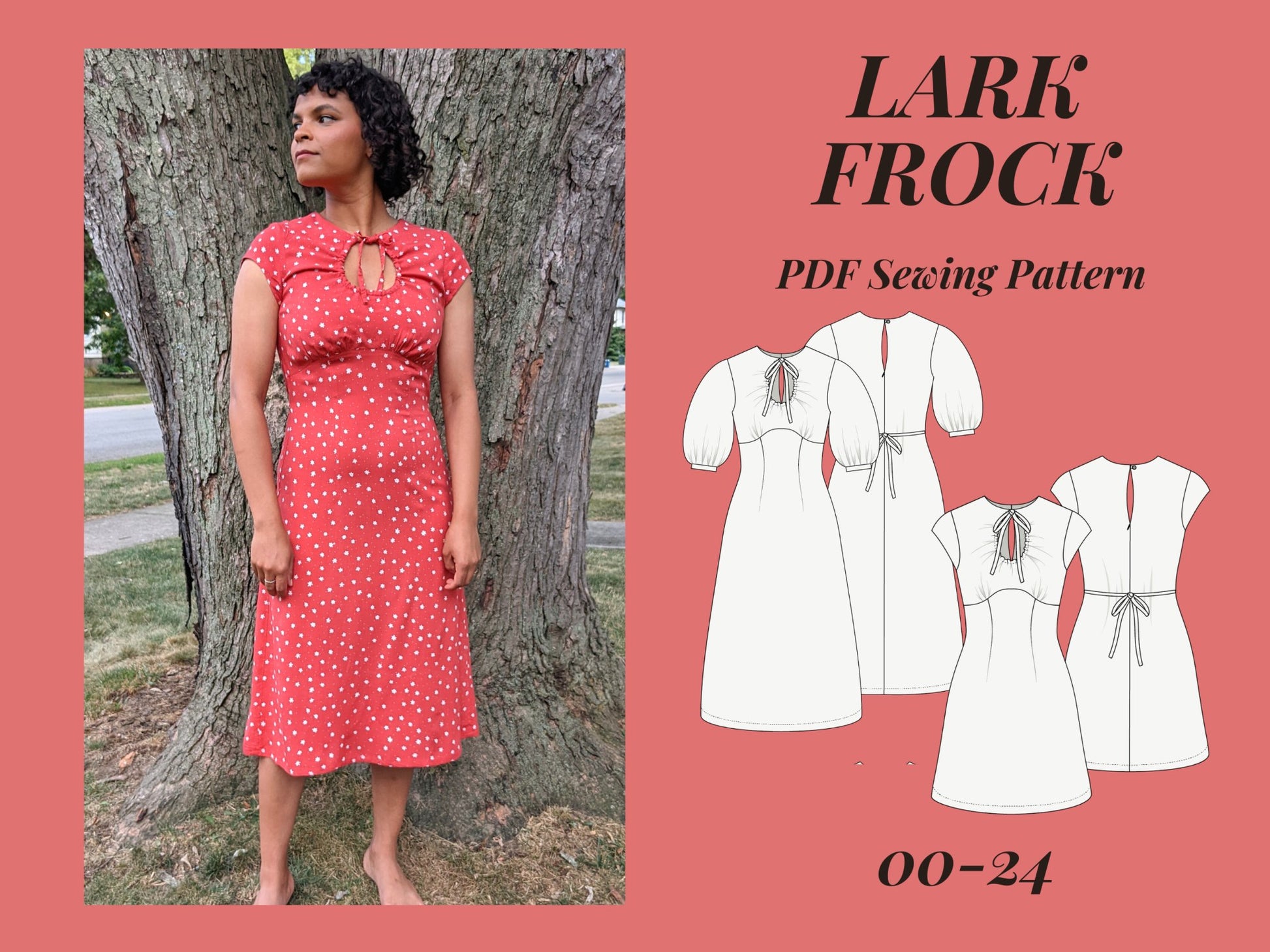 Lark Frock PDF Pattern - Lydia Naomi - Simplifi Fabric