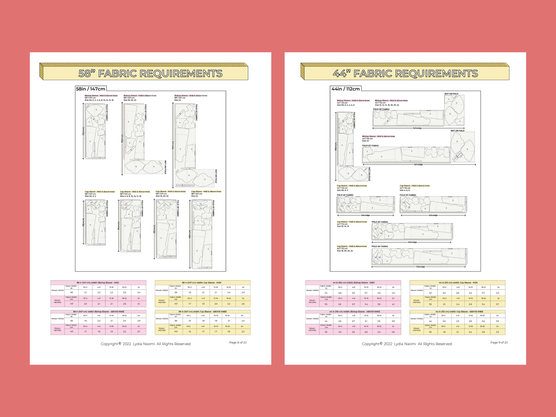 Lark Frock PDF Pattern - Lydia Naomi - Simplifi Fabric