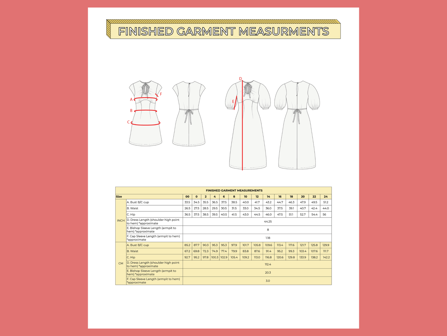 Lark Frock PDF Pattern - Lydia Naomi - Simplifi Fabric