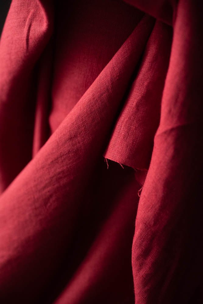 Linen 185gsm - Tayberry - European Import - Merchant & Mills - Simplifi Fabric