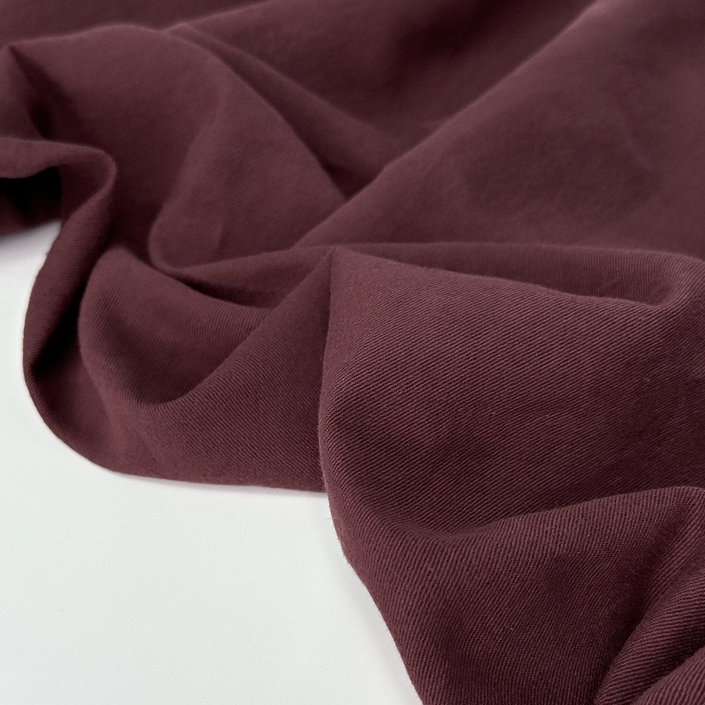 Linen Organic Cotton Twill - Shiraz - Simplifi Fabric