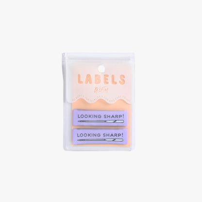 "LOOKING SHARP" Woven Label Pack - Kylie And The Machine - Simplifi Fabric