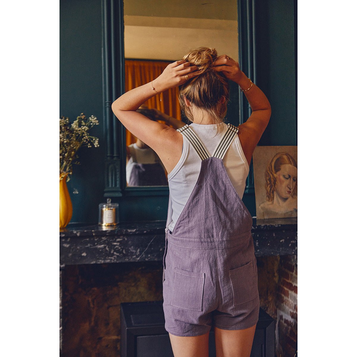 LYON Overalls - Women 34/52 Paper Sewing Pattern - Ikatee - Simplifi Fabric