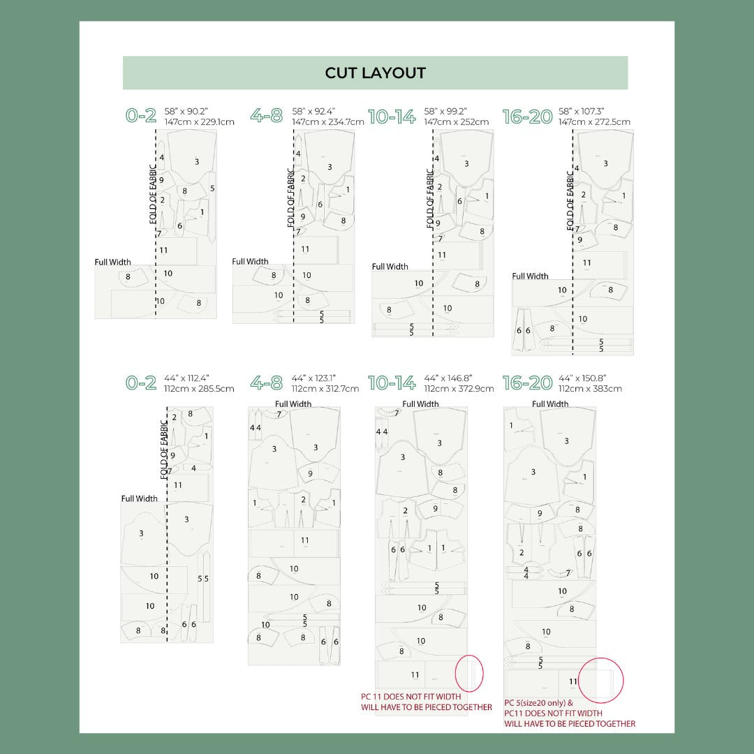 Madeline Frock PDF Pattern - Lydia Naomi - Simplifi Fabric