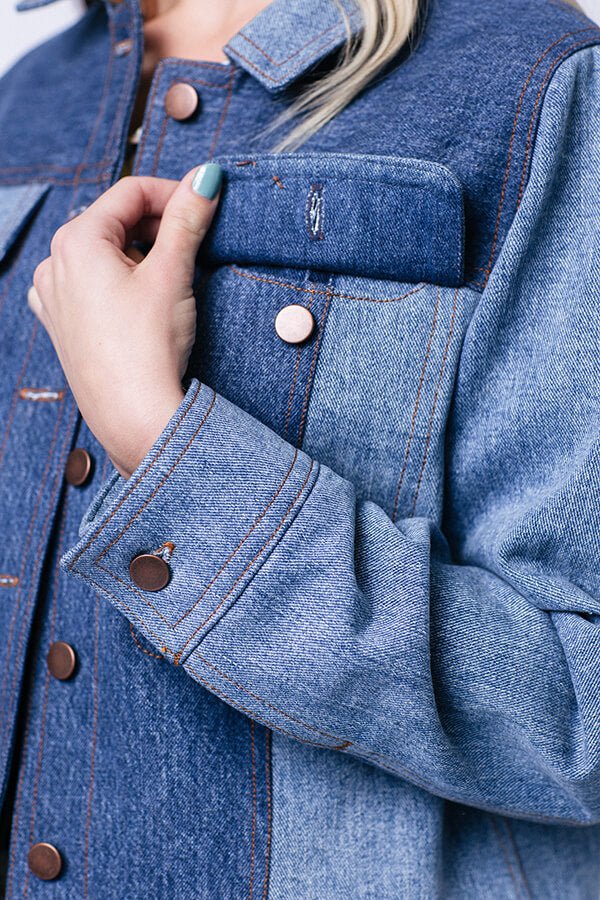 Maisa Denim Jacket - Named Clothing - Sewing Pattern - Simplifi Fabric