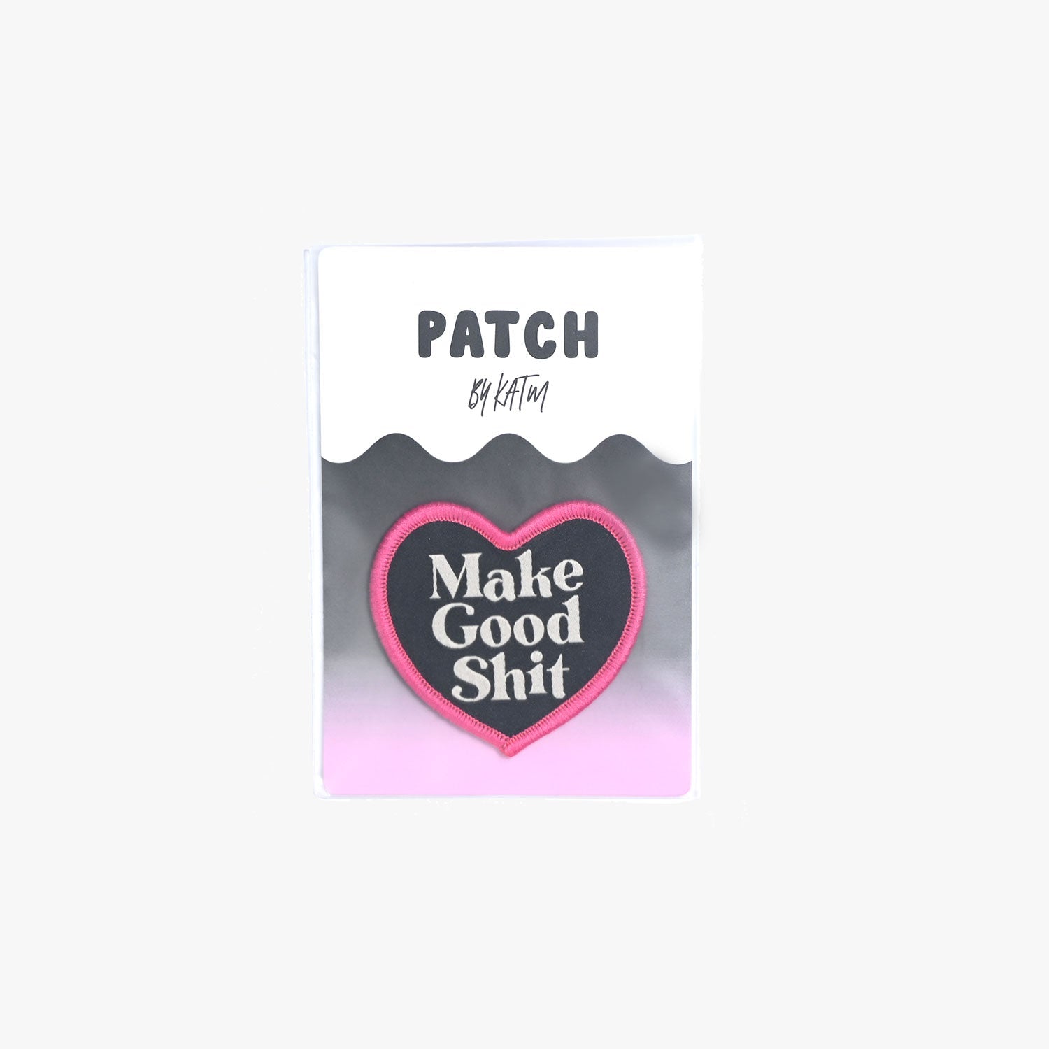 "Make Good Shit" - Iron On Patch - Kylie And The Machine - Simplifi Fabric